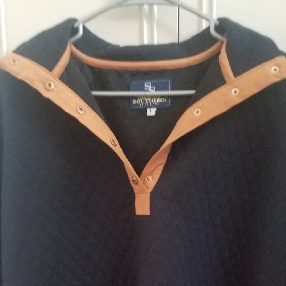 Quilted sweater